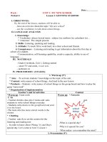 Giáo án tiếng anh lớp 6 GLOBAL SUCCESS