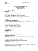 GIÁO ÁN SINH HỌC 11  CHỦ ĐỀ HÔ HẤP THỰC VẬT  TẬP TÍNH ĐỘNG VẬT