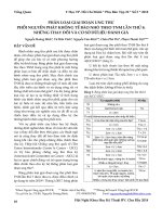 Phân loại giai đoạn ung thư phổi nguyên phát không tế bào nhỏ theo TNM lần thứ 8: Những thay đổi và cơ sở dữ liệu đánh giá