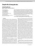 Chuyển đổi số trong giáo dục