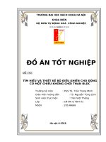 TÌM HIỂU VÀ THIẾT KẾ BỘ ĐIỀU KHIỂN CHO ĐỘNG CƠ MỘT CHIỀU KHÔNG CHỔI THAN BLDC