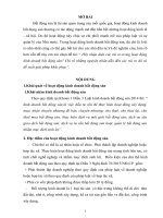 học kì kinh doanh bất động sản: “ Hãy nhận diện các rủi ro trong hoạt động kinh doanh bất động sản? Chỉ rõ những nguyên nhân dẫn đến các rủi ro đó và đề xuất giải pháp khắc phục”.