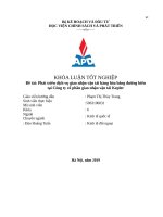 Phát triển dịch vụ giao nhận vận tải hàng hóa bằng đường biển tại công ty cổ phần giao nhận vận tải kepler 