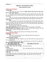 Giáo án lớp 3 theo CV 2345 và phát triển năng lực tuần 12 