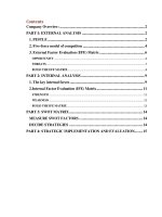 A strategic management of Masan Group in the food and beverages retail industry in Vietnam in 2020