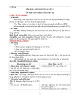 Giáo án lớp 3 theo CV 2345 và phát triển năng lực tuần 9 