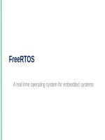 Kiến trúc-Thiết kế máy tinh FreeRTOS-TaskManagement PowerPoint