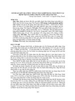 Đánh giá kết quả phẫu thuật thay khớp háng toàn phần tại Bệnh viện Đa khoa trung ương Thái Nguyên