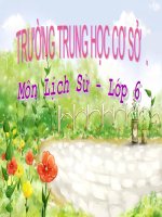 bài giảng lịch sử 6 chân trời sáng tạo bài 17 đấu tranh bảo tồn và phát triển 