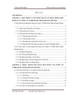 Kế toán bán hàng và xác định kết quả kinh doanh ở công ty TNHH Dược Phẩm Hoàng Dương