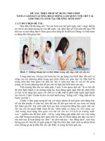 ĐỀ TÀI: “BIỆN PHÁP SỬ DỤNG TRÒ CHƠI  NÂNG CAOCHẤT LƯỢNG HOẠT ĐỘNG LÀM QUEN VỚI CHỮ CÁI CHO TRẺ 56 TUỔI TẠI TRƯỜNG MẦM NON”