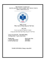 ĐỀ tài vai trò của lãnh tụ nguyễn ái quốc trong quá trình thành lập đảng cộng sản việt nam 