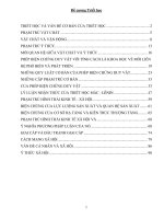 Đề cương ôn thi Triết học (Hệ đào tạo Sau đại học) Tổng hợp đầy đủ, chi tiết