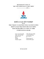 Thực trạng và giải pháp nâng cao chất lượng dịch vụ giao nhận hàng hóa xuất khẩu bằng đường biển của công ty TNHH evertar sealandair 