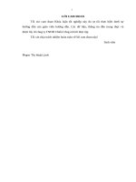 Hoàn thiện kế toán tập hợp chi phí sản xuất và tính giá thành sản phẩm tại công ty TNHH chiến công 