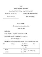 Phụ lục I,II sử 6,7,8 chuẩn 