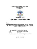 Hoàn thiện kế toán tập hợp chi phí sản xuất và tính giá thành sản phẩm tại công ty Cổ phần Đầu tư và phát triển công nghệ Hoàng Gia