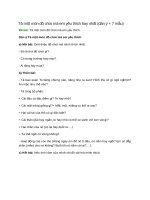 Tả một món đồ chơi mà em yêu thích hay nhất