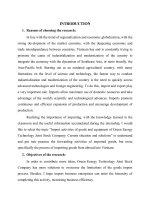 Import activities of goods and equipment of green energy technology joint stock company   current situation and solutions 