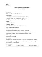 GIÁO án TIẾNG ANH lớp 5 cả năm 35 TUẦN THEO CÔNG văn 2345 của bộ GIÁO dục bản word