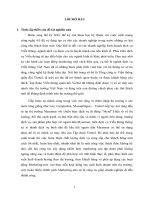 Nâng cao hiệu quả hoạt động marketing mix cho dịch vụ viễn thông tại myanmar của tập đoàn viễn thông quân đội viettel 