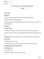 Giáo án toán lớp 2 sách cánh diều học kỳ 1 rất hay bộ 1