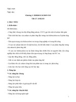 giáo án hóa học 11 học kì 2  theo công văn 4040