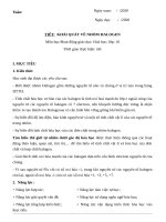 Giáo án hóa học lớp 10 học kì 2  theo công văn 4040