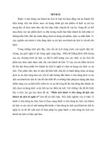 TIỂU LUẬN QUẢN TRỊ DU LỊCH   phân tích hành vi tiêu dùng du lịch của khách du lịch là nghệ sĩ