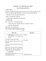 Giáo án đạo đức lớp 1   kết nối tri thức với cuộc sống 30 bài   ngốc 