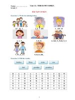 Bài tập bổ trợ ngữ pháp tiếng anh lớp 3 học kì 2 ( cả cơ bản và nâng cao)