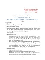 Giáo án tiếng việt lớp 2 sách cánh diều ( soạn 2 cột, kì 1) 