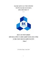 Báo cáo thí nghiệm môn đo lường và điều khiển bằng máy tính