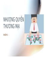 TIỂU LUẬN PHÂN TÍCH MÔ HÌNH NHƯỢNG QUYỀN THƯƠNG MẠI CỦA KFC