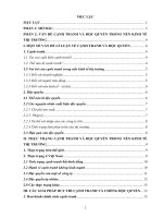 THỰC TRẠNG CẠNH TRANH VÀ ĐỘC QUYỀN TRONG NỀN KINH TẾ THỊ TRƯỜNG