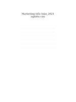 TIỂU LUẬN CHIẾN LƯỢC SẢN PHẨM CỦA CÔNG TY CỔ PHẦN TẬP ĐOÀN TRUNG NGUYÊN VỚI CÀ PHÊ HÒA TAN G7