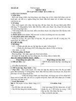 TOÀN tập GIÁO án lớp 4 THEO CÔNG văn 2345