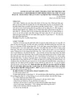 Đánh giá kết quả điều trị hóa chất bổ trợ phác đồ paclitaxel và doxorubicin trên bệnh nhân ung thư vú giai đoạn II – III đã phẫu thuật Patey tại Bệnh viện tỉnh Bắc Giang