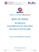 KE HOACH UNG PHO NGUNG THI CONG DO GIAN CACH XA HOI