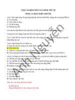 TRẮC-NGHIỆM-MÔN-TÀI-CHÍNH-TIỀN-TỆ