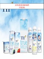 văn hóa kinh doanh của doanh nghiệp th true milk