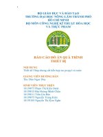 Đồ án quá trình thiết bị dh nông lâm