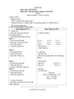 giao an buoi 2 cac mon tuan 21