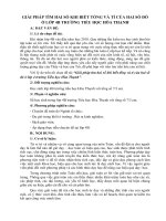 de tai sang kien kinh nghiem lop 4
