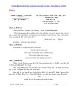 Tuyển tập các đề thi học sinh giỏi môn ngữ văn lớp 7 (kèm đáp án chi tiết) 