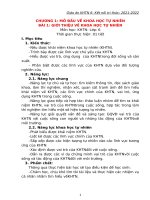 4  giáo án HOÁ HOC KHTN 6 (kết nối TRI THỨC với CUỘ SỐNG) 