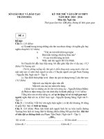 DE THI NGU VAN THANH HOA VAO LOP 10