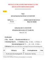 PHỤ lục i, II, III NGỮ văn 6 kết nối TRI THỨC 