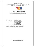 Báo cáo giữa kỳ đề tài component based software engineering 