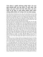 Vận dụng ý nghĩa phương pháp luận của quy luật lượ